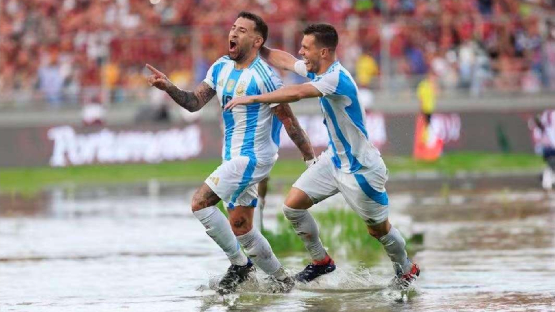 包含记者：梅西等人将首发出战委内瑞拉阿根廷主场战委内瑞拉的词条