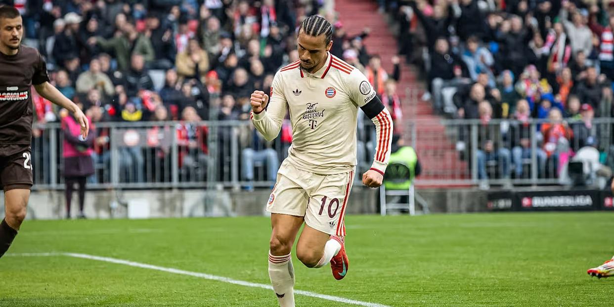 包含萨内被推荐给阿森纳球员还没有与拜仁续约的词条