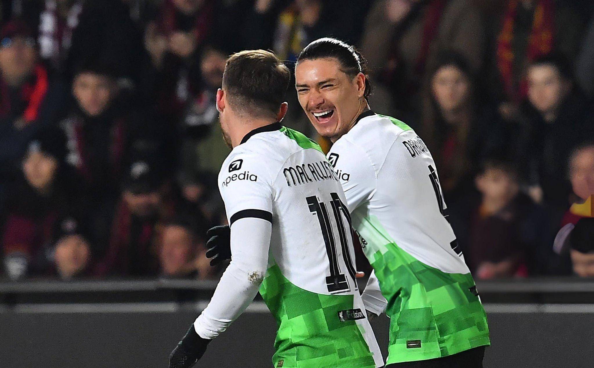 友谊赛利物浦5-0斯托克城努涅斯上演帽子戏的简单介绍